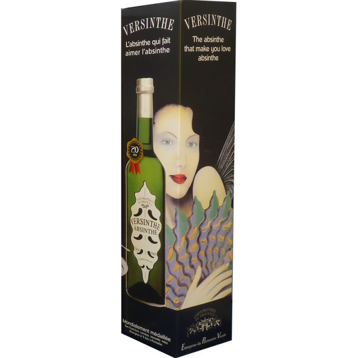 Versinthe édition 20 ans 70cl en etui cadeau Fée Verte