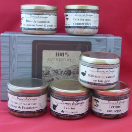 Coffret authentique 6 terrines