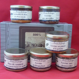 Coffret authentique 6 terrines originales