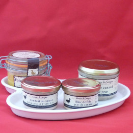 Assiette porcelaine foie gras n°3