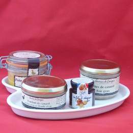 Assiette porcelaine foie gras n°4