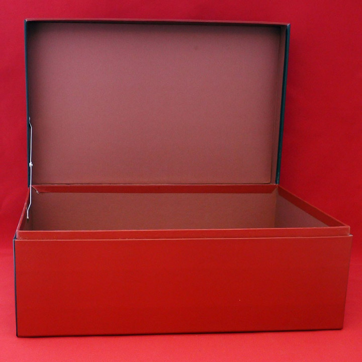 Coffret rouge/gris