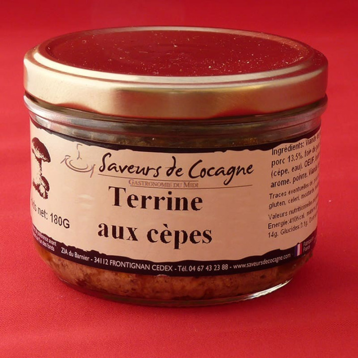 Terrine aux Cèpes 180g