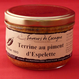Terrine au piment d'Espelette 180g