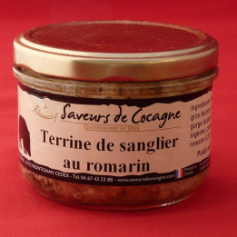 Terrine de sanglier au romarin 180g