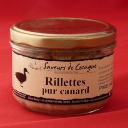 Rillettes de canard pur canard 180g