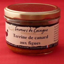 Terrine de canard aux figues 180g