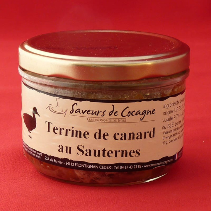 Terrine de canard au Sauternes 180g