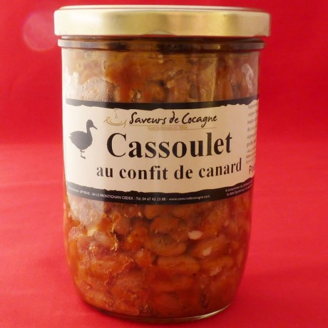 Cassoulet au confit de canard - 780g