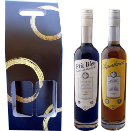 Coffret Duo P'tit Bleu Aqualanca en 70cl