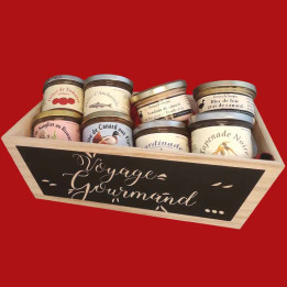 Corbeille voyage gourmand n°1