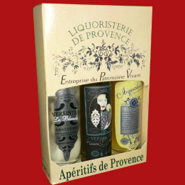 Coffret Aqualanca Versinthe et Blanche de Versinthe 3x10cl