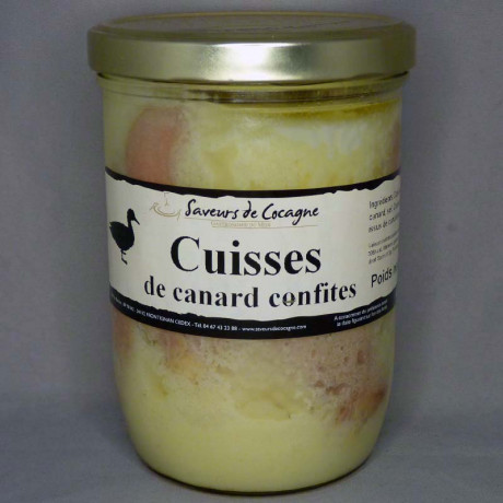 Cuisses de canard confites 765g