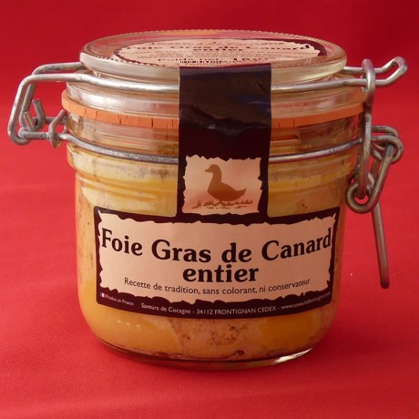 Foie gras de canard entier 180g