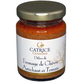 Délice fromage de chèvre, artichaut et tomate 80g