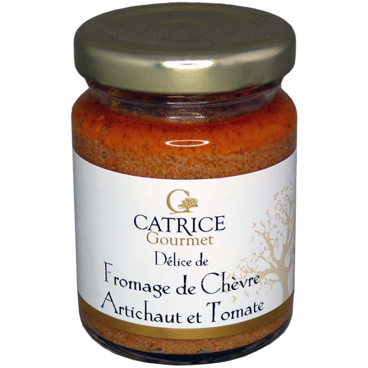Délice fromage de chèvre, artichaut et tomate 80g