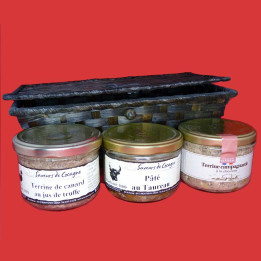 Petit panier bambou terroir