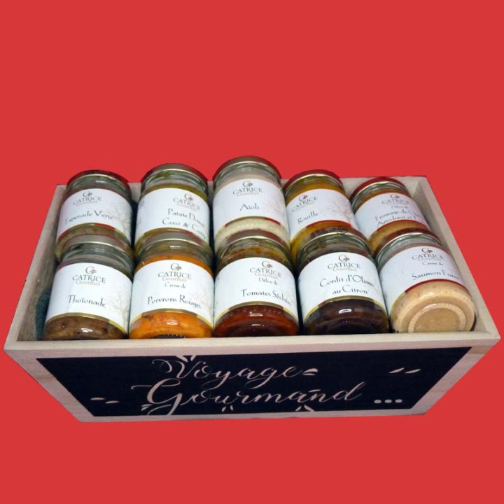 Corbeille voyage gourmand n°2