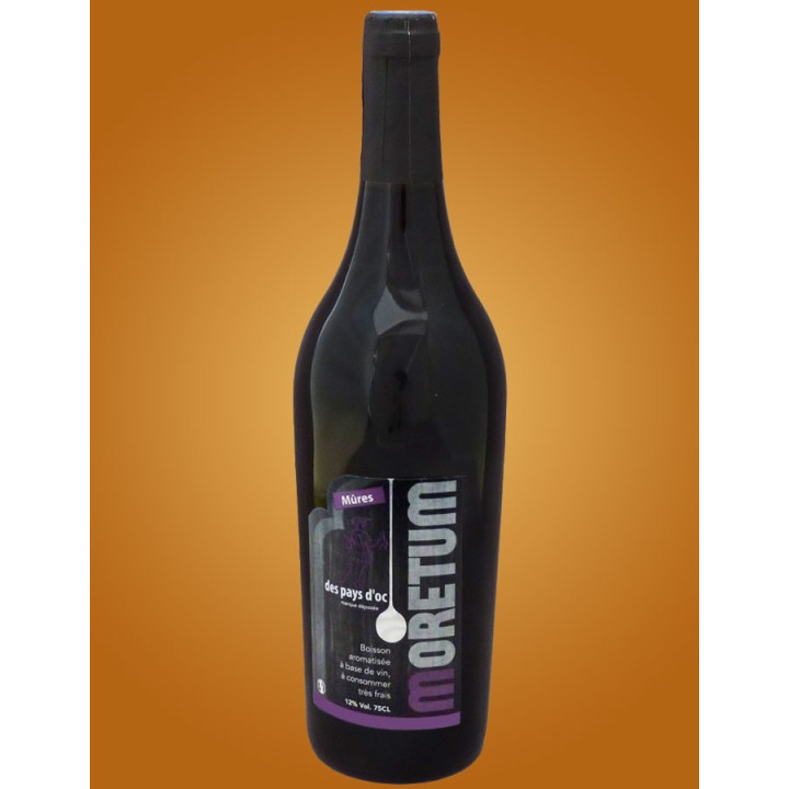Moretum à la mûre - vin de fruit du moyen-âge