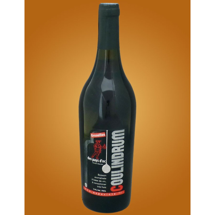 Coulindrum des pays d'Oc - vin du moyen age à la groseille