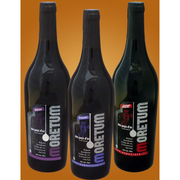 Lot de 3 Moretum