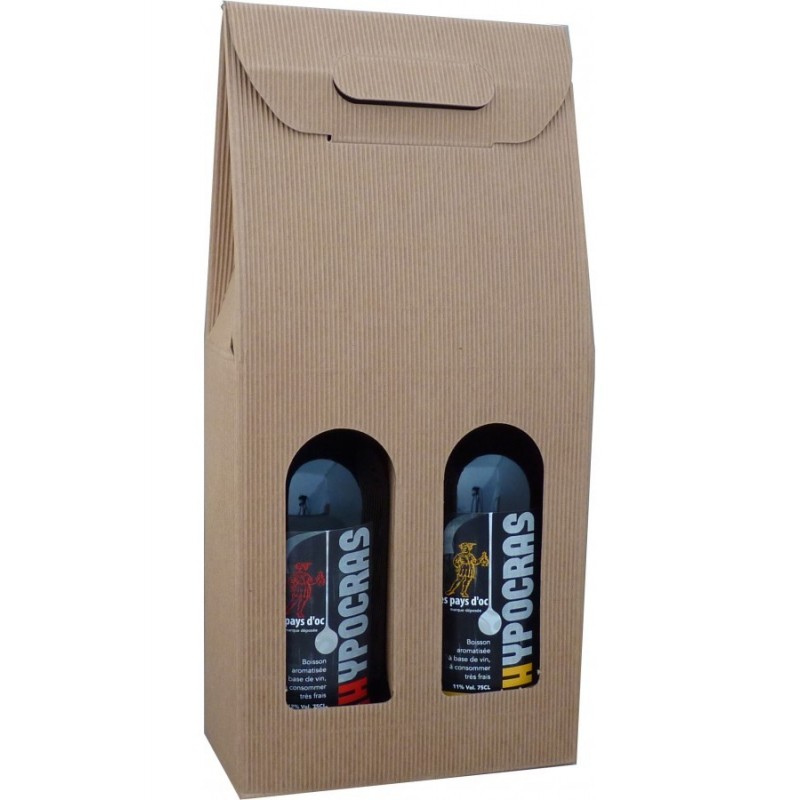 Coffret cadeau 2 hypocras 75cl Coffret cadeau 2 hypocras 75cl