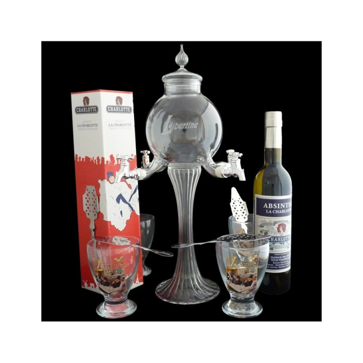 Service à absinthe Libertine/Charlotte