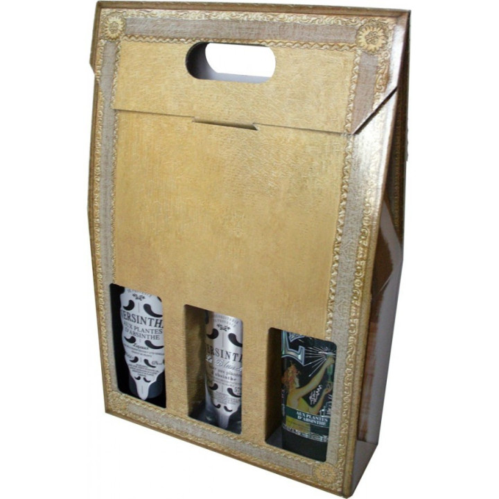 Coffret Les 3 Absinthes en 70cl