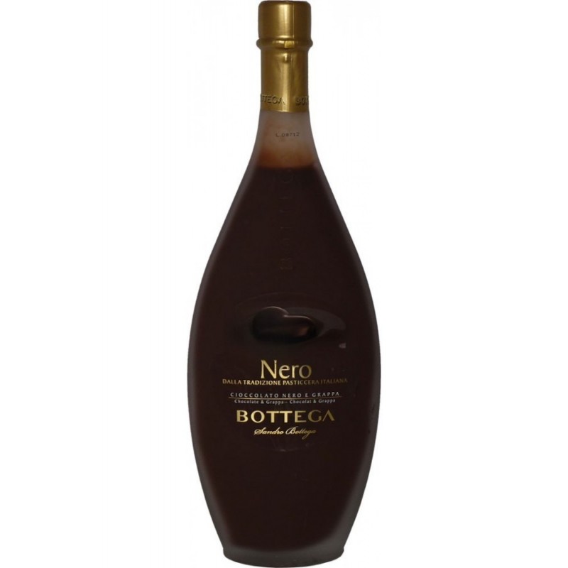 Nero 50cl - liqueur au chocolat noir de Bottega