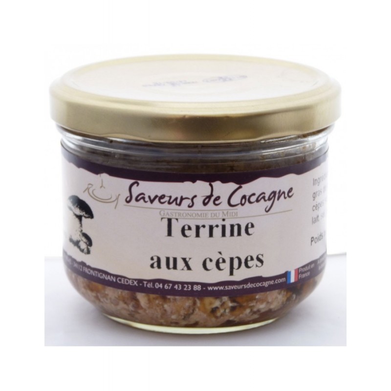 Terrine aux Cèpes 180g Terrine aux Cèpes 180g