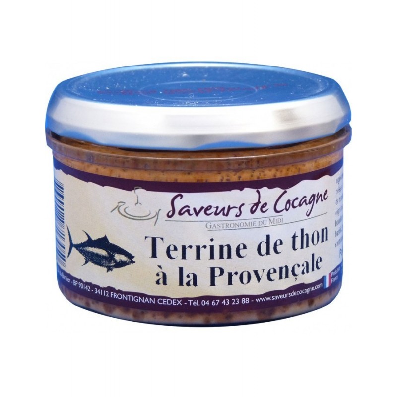 Terrine de thon à la provençale 180g Terrine de thon à la provençale 180g