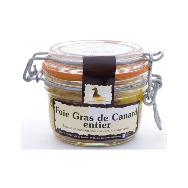 Foie gras de canard entier 125g Foie gras de canard entier 125g