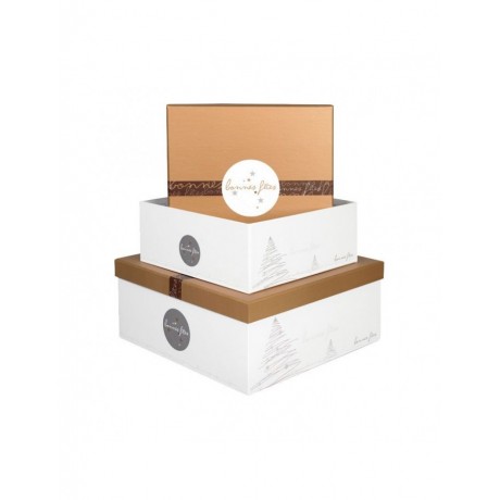 Coffret carré Bonnes Fêtes GM